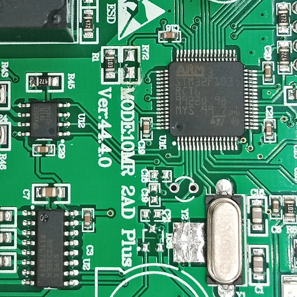 Программируемый логический контроллер plc FX2N 10MR STM32 MCU 6 вход 4 выход AD 0 10 В контроль