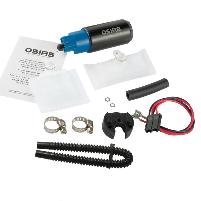 Osias 225lph intank bomba de combustível elétrica se encaixa e85 para polaris sportsman 800 ranger efi 700 xp nissan toyota ford honda novo