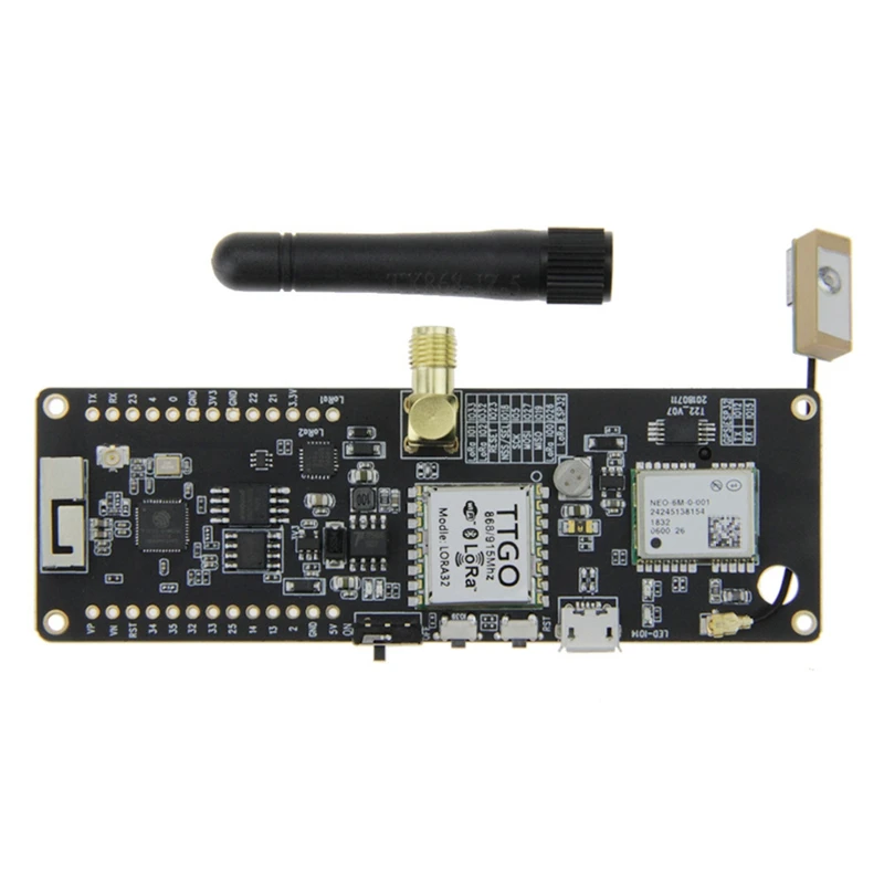 TTGO T Beam V0.7 ESP32 868 МГц WiFi беспроводной Bluetooth модуль GPS NEO 6M SMA LORA 32 18650 Держатель