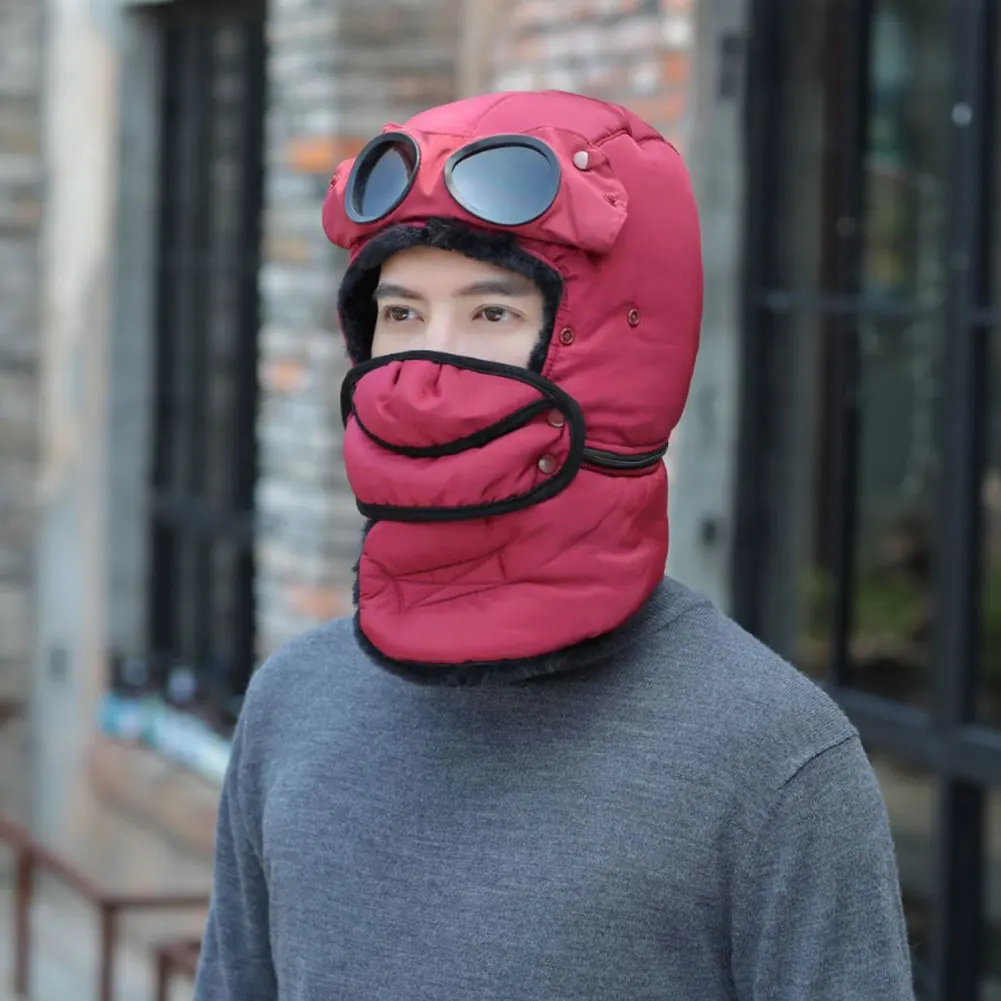 Зимние шапки для женщин и мужчин детская зимняя ветрозащитная Лыжная шапка с