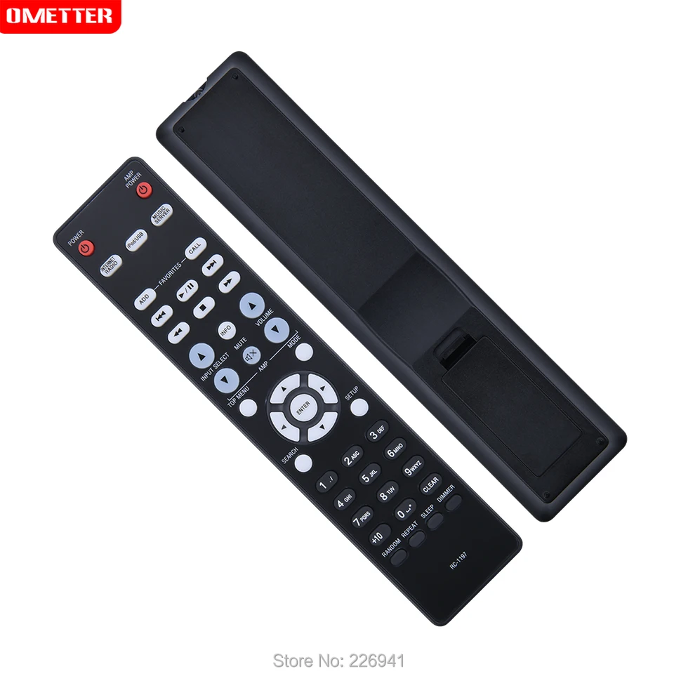 VINABTY RC-1159 Telecomando Universale Di Ricambio Per Denon DNP-720AE E DNP-730AE