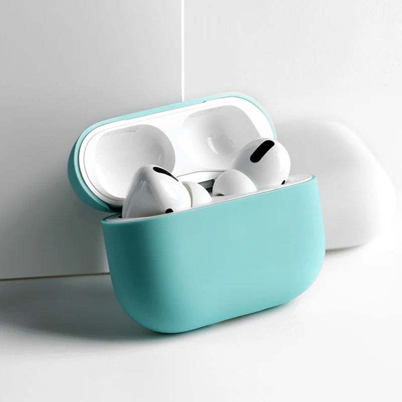 Для AirPods Pro силиконовый чехол для зарядки наушников Защитный чехол Беспроводная Крышка для наушников AirPods 3 Аксессуары