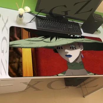 

XGZ Large Game Mouse Pad Black Locking Edge Anime Sexy hat girl Computer Desk Mat Coaster Slip 900x400 / 600x300cm Csgo DOTA2