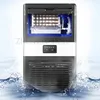 Home Ice Maker Mini Intelligent Fully Automatic 45KG Business Machine Dorm Room Barreled Water Fast Ice Making Frozen Appliances 2