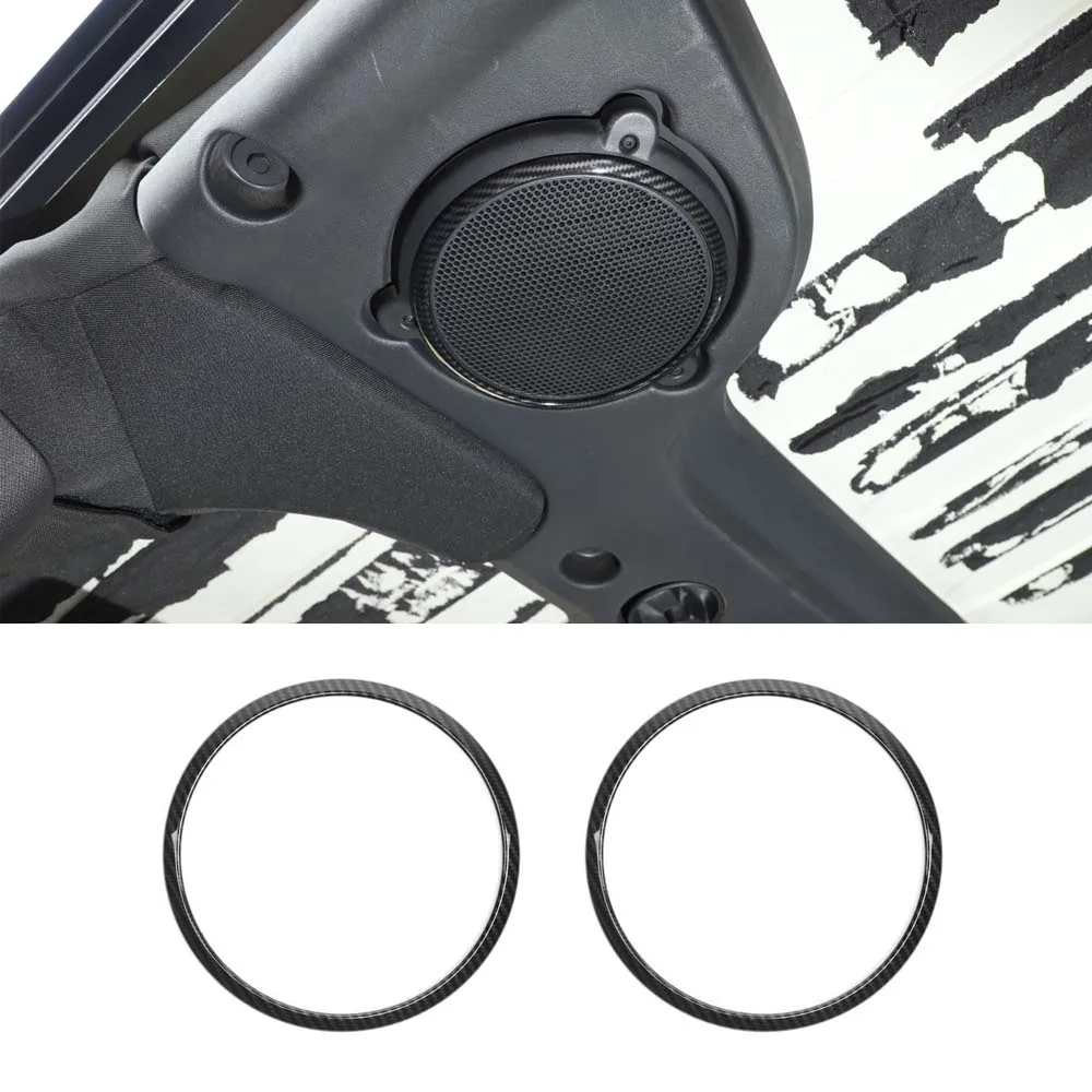

Car Roof Speaker Decoration Ring Trim Styling For Jeep Wrangler JK 2007-2014 Interior Auto Moldings 2Pcs/set