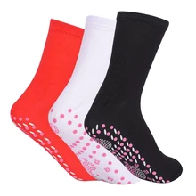 Магнитные носки терапия удобные Самонагревающиеся лечебные носки Турмалин Дышащий массажер зимние теплые носки для ухода за ногами