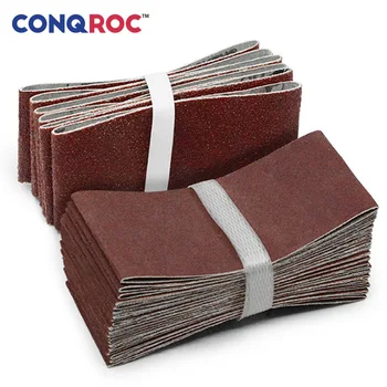 

10 Pieces 60 x 260mm 3/4"x 20-1/2" Sanding Belt Aluminum Oxide Grit 60 80 100 120 180 240 320 400 600 Abrasive Tools
