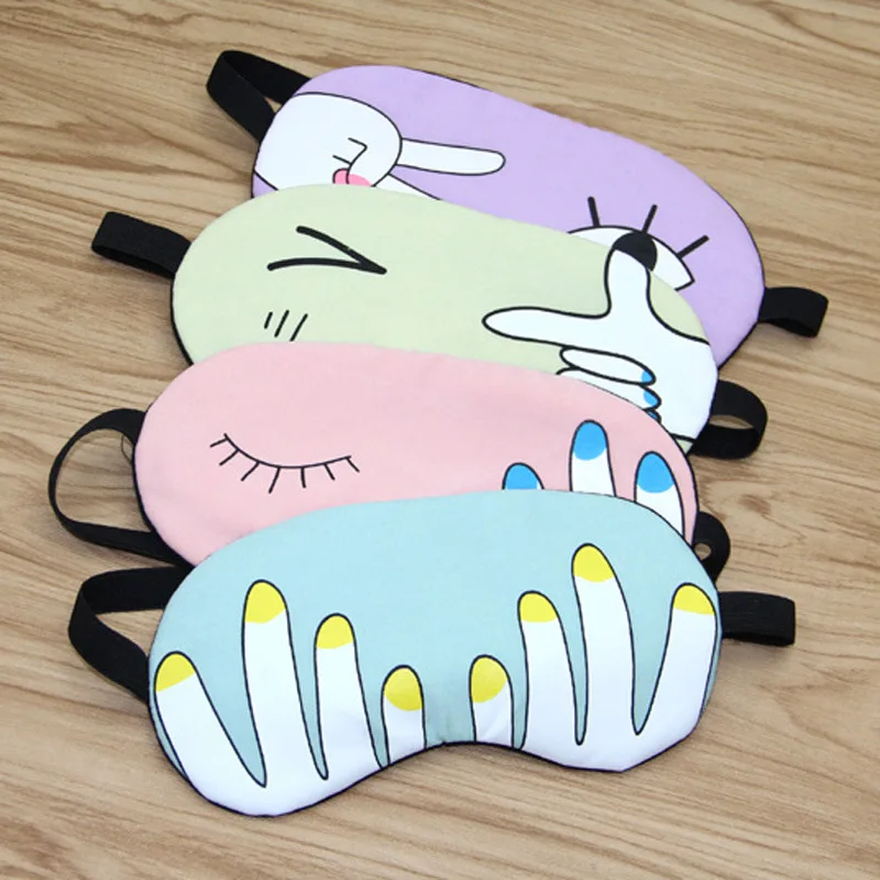 

A2440 Sign Language Eye Patch Cartoon Ice Pack Customizable Pure Cotton Shade Cold Compress Hot Compress Ice Eye Patch