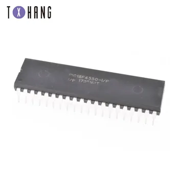 

PIC18F4550-I/P PIC18F4550 18F4550 USB Microcontrollers DIP40 IC PIC MCU FLASH 16KX16 NEW 1PCS diy electronics