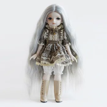 

30cm Lifelike 1/6 Jointed Doll Toys For Children BJD Baby Doll Naked Nude Body Fashion Dolls For Christmas Gift