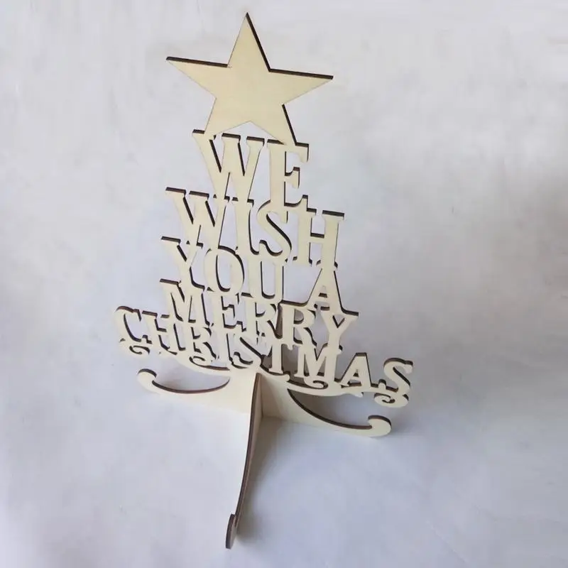New-Have Yourself a Merry Little Christmas Holly Wood Plank Design Hanging Sign-20.3X10.8X0.8cmChristmas tree ornaments, home d