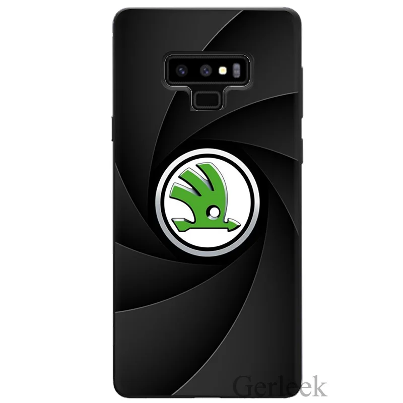 B1 Desxz для автомобиля Skoda логотип Чехол из термопластичного полиуретана для samsung Galaxy A5 A6 A7 A8 A9 A10 A30 A40 A50 A70 Защитная крышка - Цвет: B1