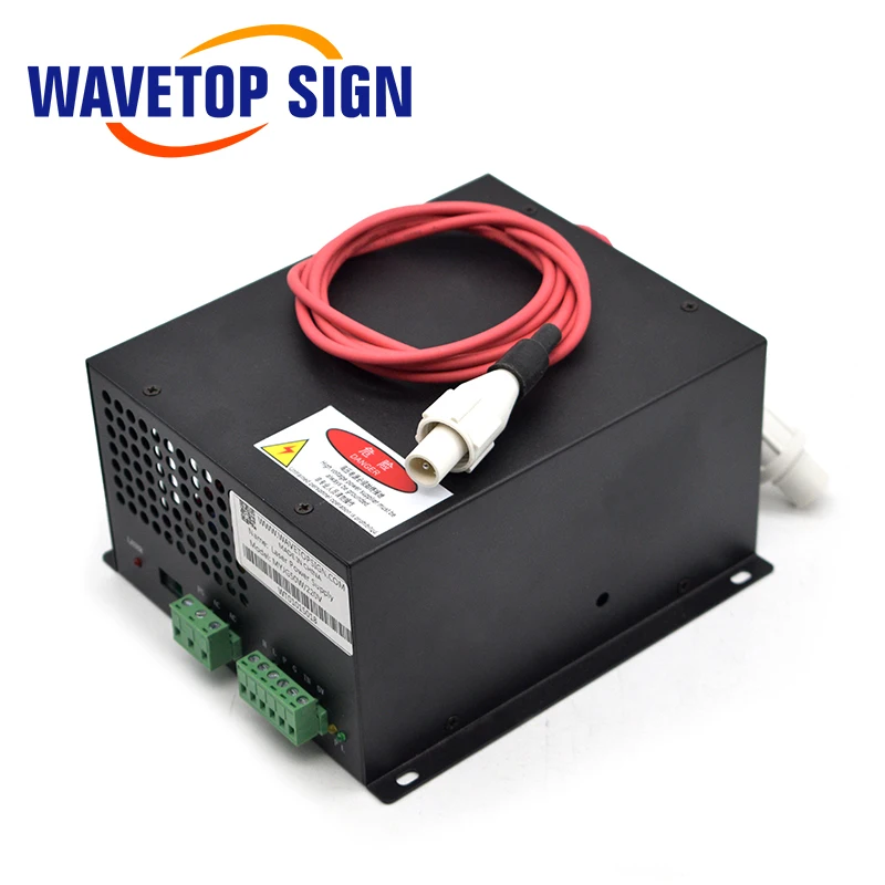 Лазерный блок питания WaveTopSign MYJG 50W CO2 для лазерной гравировальной машины CO2|power