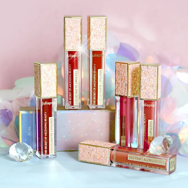 

Women Plump Lipgloss Cosmetic Moisturizer Matte Non-stick Cup Lip Gloss Is Not Easy To Fade Velvet Matte Lip Glaze TSLM1