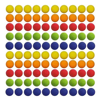 

2020 New 100pcs Toy Gun Bullet Balls for Rival Apollo Zeus Refill Toys Great for Approach Shot And Full Shot Practice