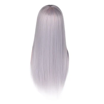 

Long Thick Hair Professional Training Head Practice Hairdresser Doll Hair Style with Small Bracket