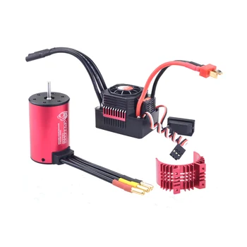 

1 Set Brushless Motor 2600KV Surpass Hobby Brushless Sensorless Waterproof 3660 Motor & 60A ESC Kit For 1/10 RC Car