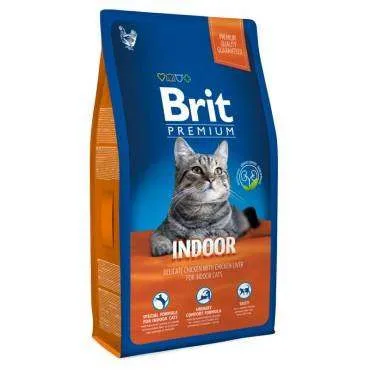Корм Brit для кошек живущих дома, 800г