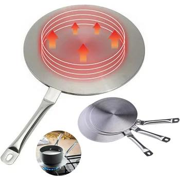 

Cooking Plate Heat Diffuser With Overheat Protection Function Kitchen Cooktop Induction Heater Adapter Plate Saucepan