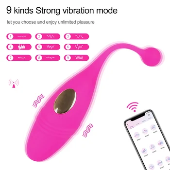 Panties Wireless APP Vibrator For Women Vibrating Eggs Wearable Balls Vibrator G Spot Clitoris Massager Adult Sex toy for Women 2