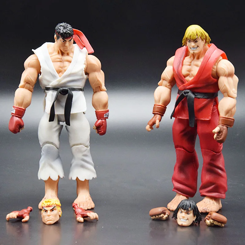NECA аниме уличная драка 7-дюймовая модель Ryu KEN фигурка экшн-фигурка Коллекционная