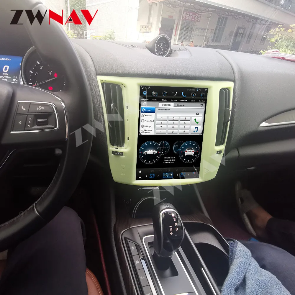 128G Carplay Android 10 Car Tesla Screen Multimedia DVD Player For Maserati  Levante GPS Navigation Video Radio Stereo Head Unit