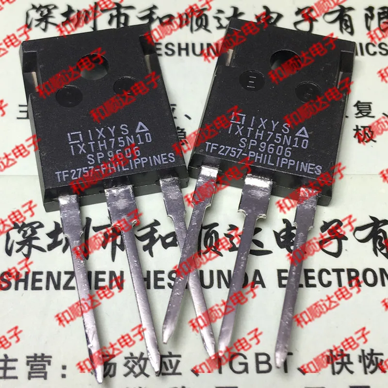 /2 шт./IXTH75N10-247 100V 75A