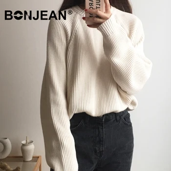 

Korean Sweater Pullover Gray Khaki Blue Winter Sweater Women Knitted Top Jumpers Ladies Knitwear Streetwear Z084