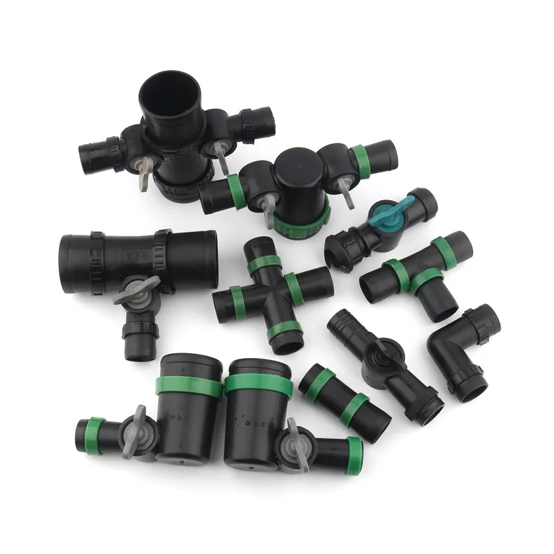1 &quotΦ28mm 2&quot Φ50mm тонкая мягкая лента с распылителем соединители для орошения