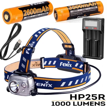 

Fenix HP25R Micro USB LED Headlamp with 18650 Battery 1000 Lumens