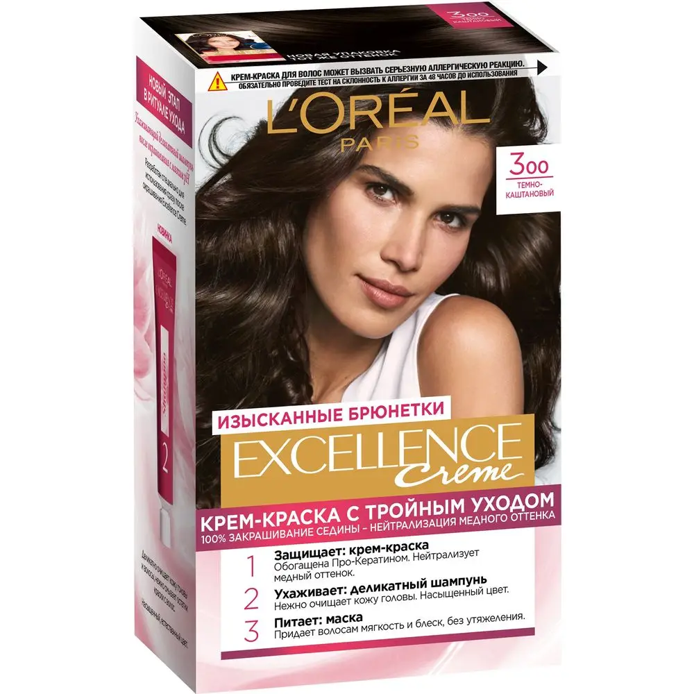 L'Oreal Paris Стойкая крем-краска для волос "Excellence"