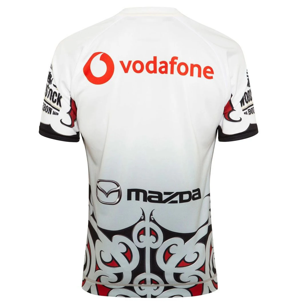 RESYO для Vodafone Warriors, регби, Джерси, Спортивная рубашка, S-5XL