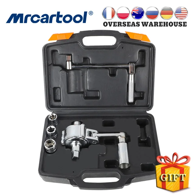 MR CARTOOL 1/2" Torsional Torque Multiplier Wrench Lug Nut Remover Type Car Tire Disassembly Labor-Saving Force Wrench 3200N.M 1