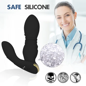 Prostate Massager Masturbators Anal Plug Vibrators For Men Women Vagina Stimulator Dildos Remote Control Male Anus Butt Sex Toys 6