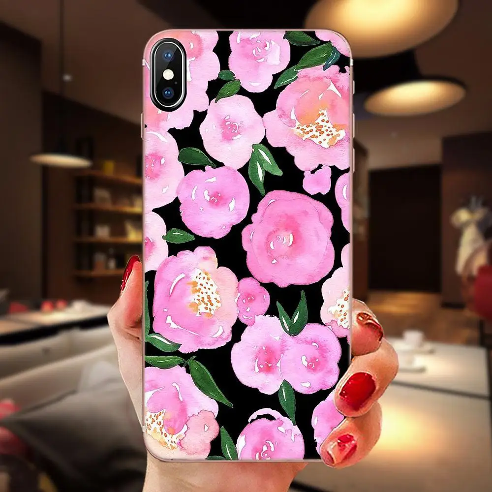 Летняя Маргаритка Подсолнух цветочный пион Flowe для huawei P7 P8 P9 P10 P20 P30 Lite Mini Plus Pro Y9 Prime