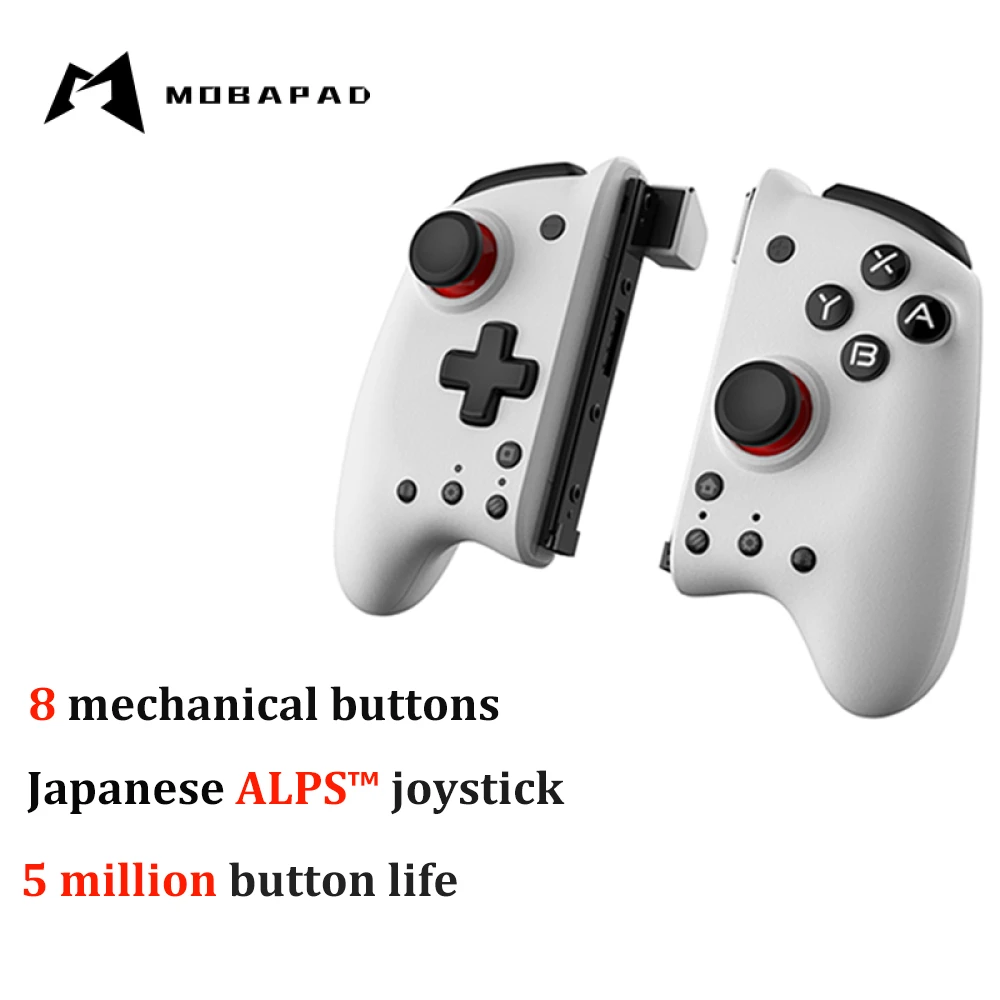 MOBAPAD M6 Gemini Game Console Controller for Nintendo Switch Joycon Left Right Handle Grip for Nintend Switch OLED Gamepad