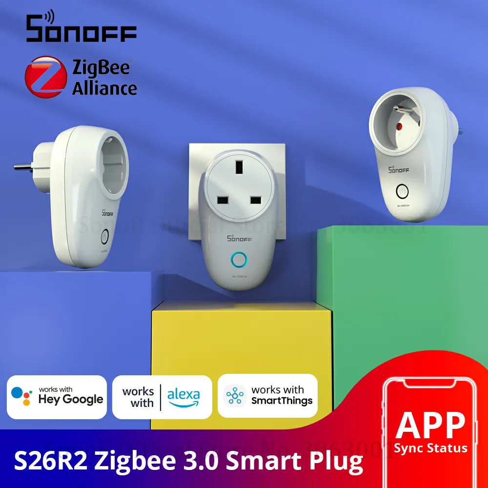 textuur Rusland aardolie Smart Socket Eu Plug Sonoff | Sonoff Smart Power Plug | Sonoff Socket S26  Uk - S26 R2 - Aliexpress