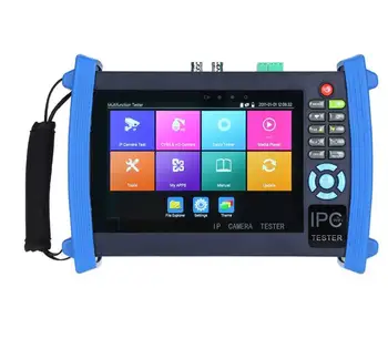 

Rsrteng IPC-9800 Plus+ CCTV Camera Tester 7-inch IPS Touch Screen Monitor CCTV Tester with CVBS Camera Test/IP Camera Test