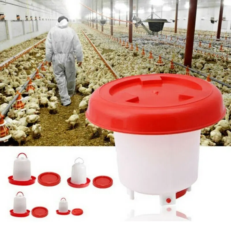 Hot sale 1 Pcs Chicken Drinking Cup Automatic Drinker Feeder Plastic Poultry Water Cups Easy | Дом и сад