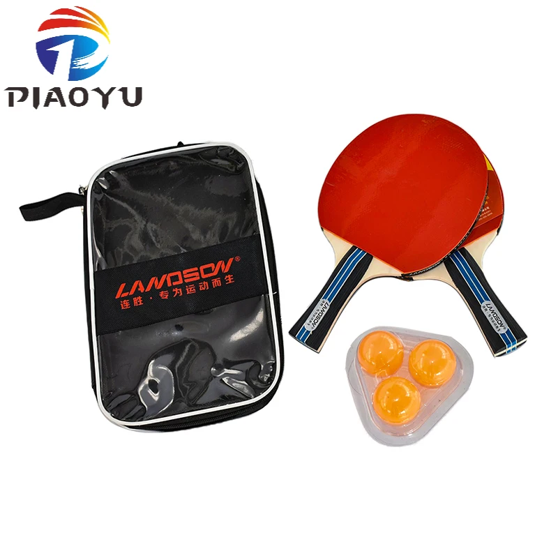 

Professional Table Tennis Racket Set 2 Table Tennis Bats + 3 Ping Pong Balls + Carry Storage Bag 2020 New