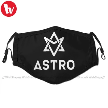 

Kpop Astro Mouth Face Mask Astro Logo Facial Mask Fashion Funny with 2 Filters for Adult