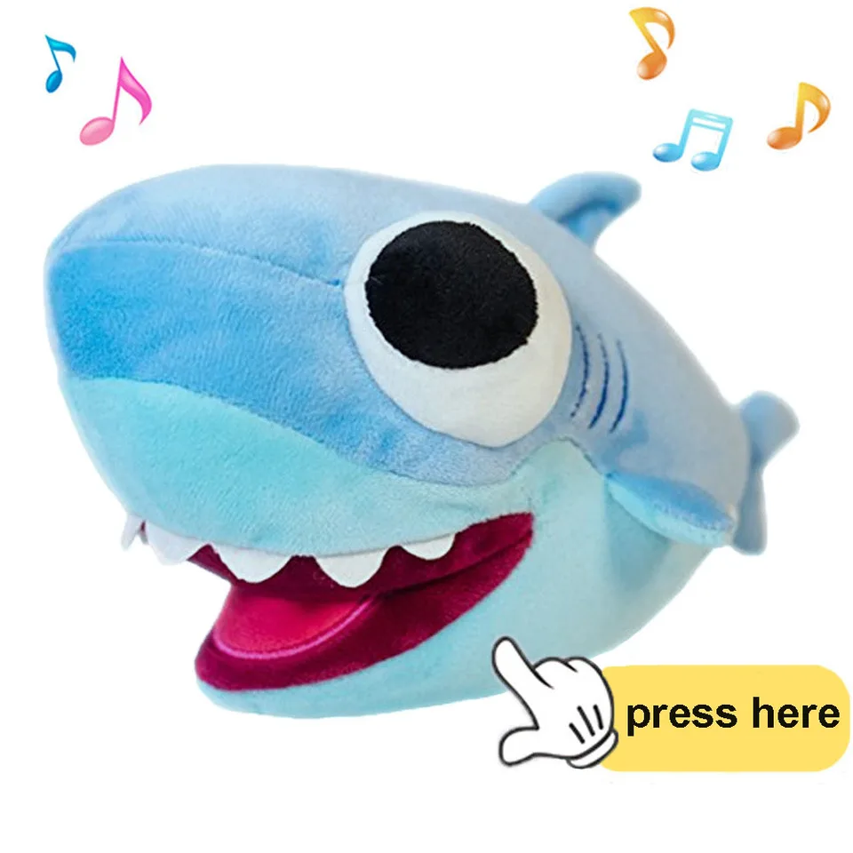 baby shark light up plush