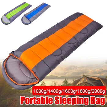 

4 Season Portable Winter Sleeping Bag Warm Cold Weather Waterproof Thick Bed Adults Kids Indoor Outdoor Survival Sports Camping