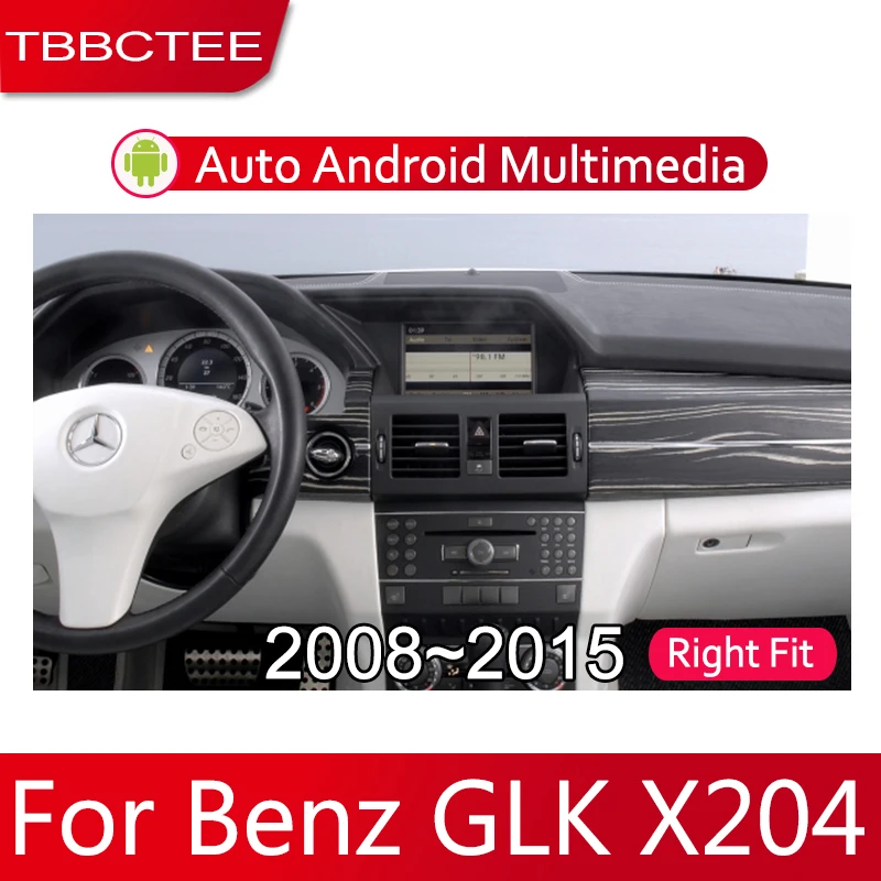 Android 2 Din Автомобильный Радио мультимедийный видео плеер Авто Стерео gps карта для Mercedes Benz GLK X204 2008~ медиа Navi