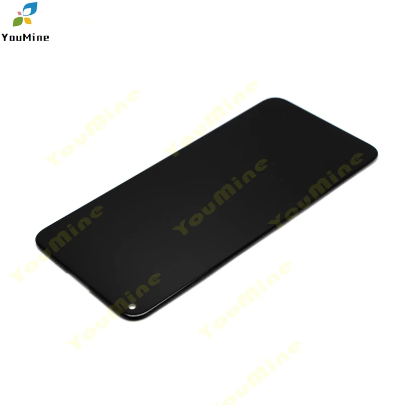 Original Replacement for Huawei P40 Lite E ART-L28 ART-L29 ART-L29N LCD Display Digitizer Glass Panel for Huawei Y7P 2020 LCD Display Accessory Parts with Frame (Blue with Frame