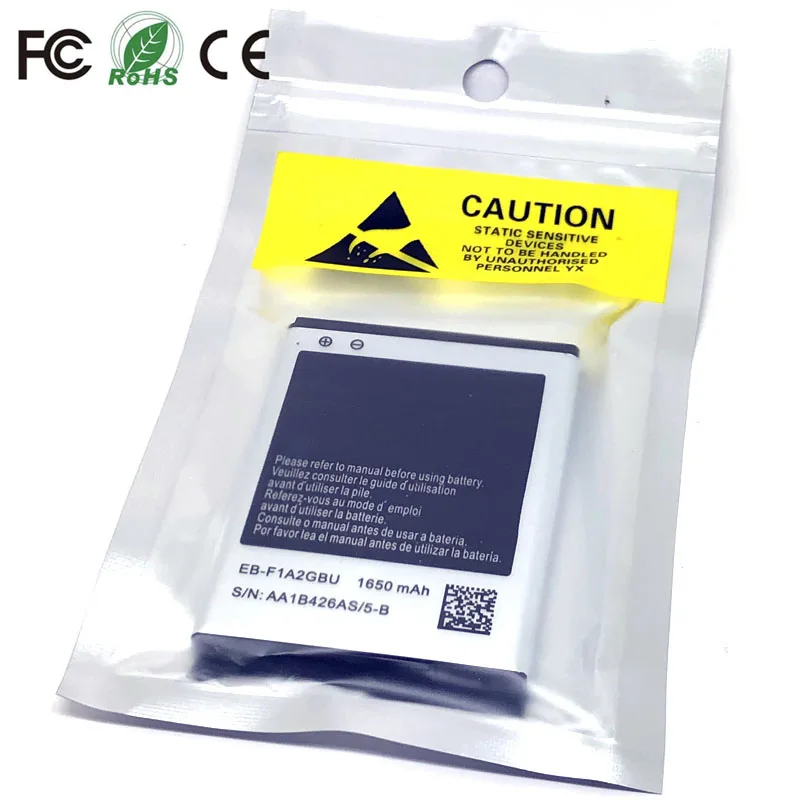 

EB-F1A2GBU Battery For Samsung Galaxy S2 i9100 i9108 i9103 I777 i9105 i9100G i9188 i9050 i9062 i847 i9101 EB F1A2GBU battery