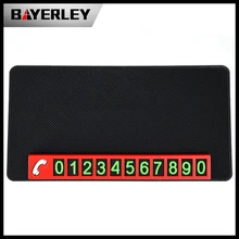 

27x15cm Car Mats With Contact Number Mobile Phone Anti-Slip Pad Interior Organizer DIY Phone Number Mobile Phone Key Perfume