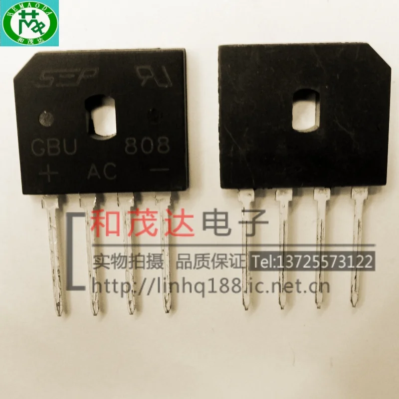 10 шт./лот GBU808 8A/800V 1012 на