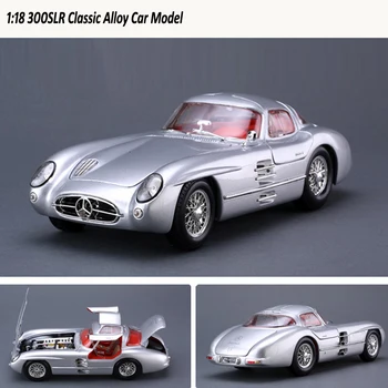 

1:18 Scale Alloy Simulation Antique Car Model Benz 90s 500k 280SE 300s 190SL Classic Diecast Vintage Car Model Collection Gift