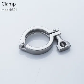 

304 stainless steel clamp sanitary quick-fit precision cast clamp joint holding hoop throat clamp fixed card handcuffs